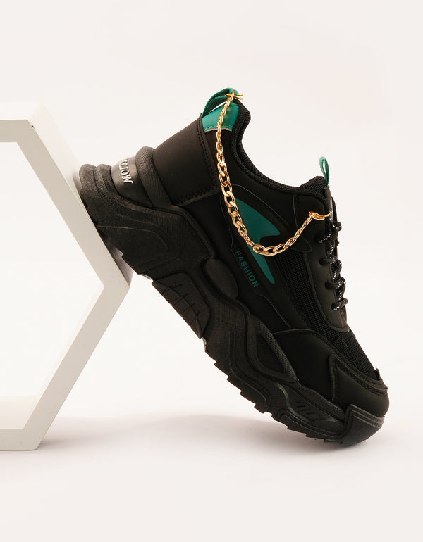 Tiffany Chain Chunky Sneakers