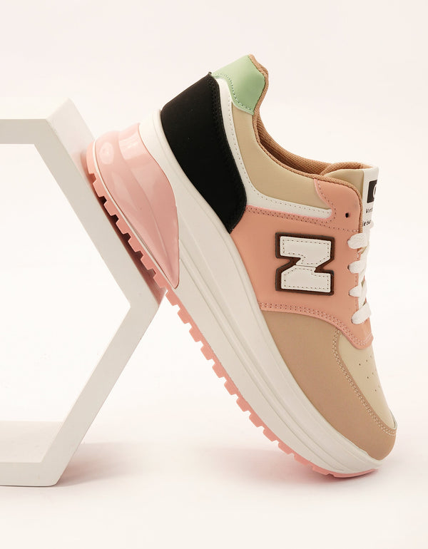 N Style Chunky Sneakers